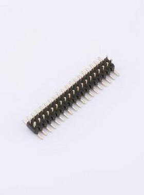 ZX-PZ1.0-2-19PWZ 排针 1.0PH H1.0 2x19Pin SMT W2.3PC5.0 PA2.0