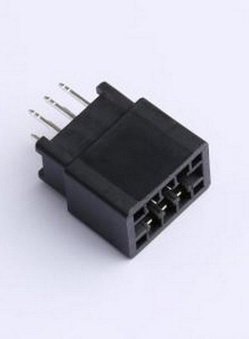 ED06BGFBK 金手指连接器 2.54mm P数:6P 插件,P=2.54mm