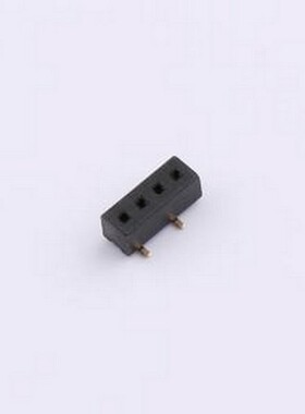 IPCP127F04PB08S 排母 1x4P 间距:1.27mm 立贴 SMD,P=1.27mm(交错