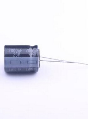 EEUTP1E202S 直插铝电解电容 2000uF ±20% 25V 插件,D16xL20mm