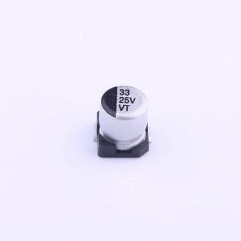 VT1E330M-CRD54 贴片型铝电解电容 33uF ±20% 25V SMD,D5xL5.4mm