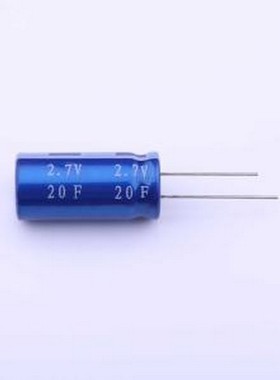 HP-2R7-J206UY 超级电容器 20F10%~+20% 2.7V 插件,16x35mm