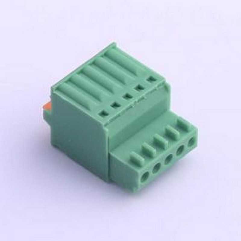 KF2EDGKD-2.5-5P 插拔式接线端子 2.5mm 1x5P 排数:1 每排P数:5 P