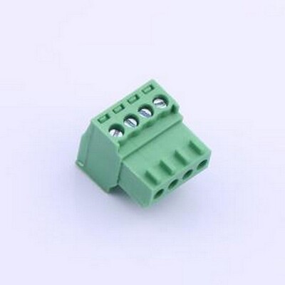 JL15EDGY-25404G01 插拔式接线端子 1x4P 2.54mm 排数:1 每排P数: