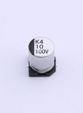 CK100M100E7DPKKKV00R 贴片型铝电解电容 10uF ±20% 100V SMD,D6