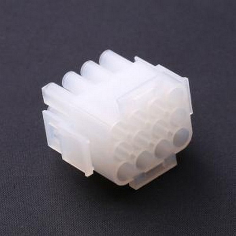 63080-12P-8B2 胶壳(线对板/线对线) 6.3mm 3x4P 透明 P=6.3mm