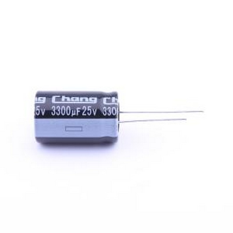 KM1E332ML250A00CV0 直插铝电解电容 3300uF ±20% 25V 插件,D16x