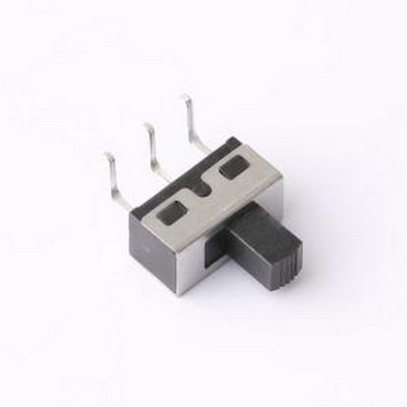 HX SS12D10G6 滑动开关 两档立式插件 3脚拨动开关 柄长6.0mm 插