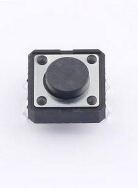 HX TS125CJ 250gf 009 轻触开关 12x12x5mm 立插 轻触开关 插件,1