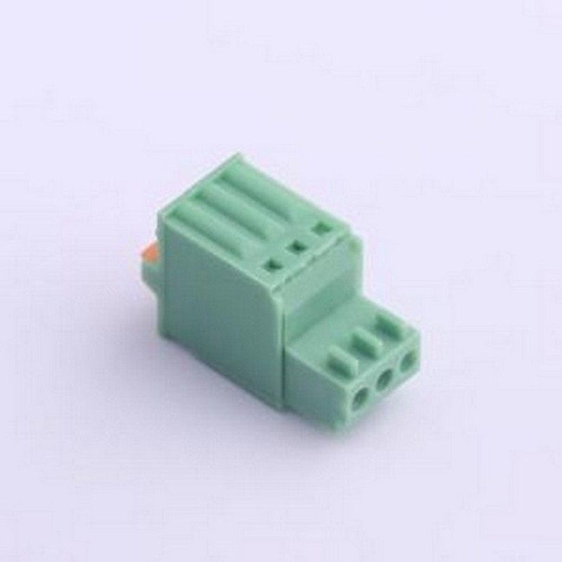 KF2EDGKD-2.5-3P 插拔式接线端子 2.5mm 1x3P 排数:1 每排P数:3 P