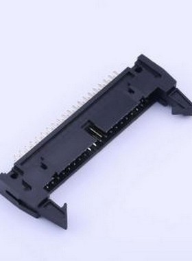 X9555WV-2x20A-PTV01 IDC刺破式连接器(牛角/简牛) PBT料,黑色,长