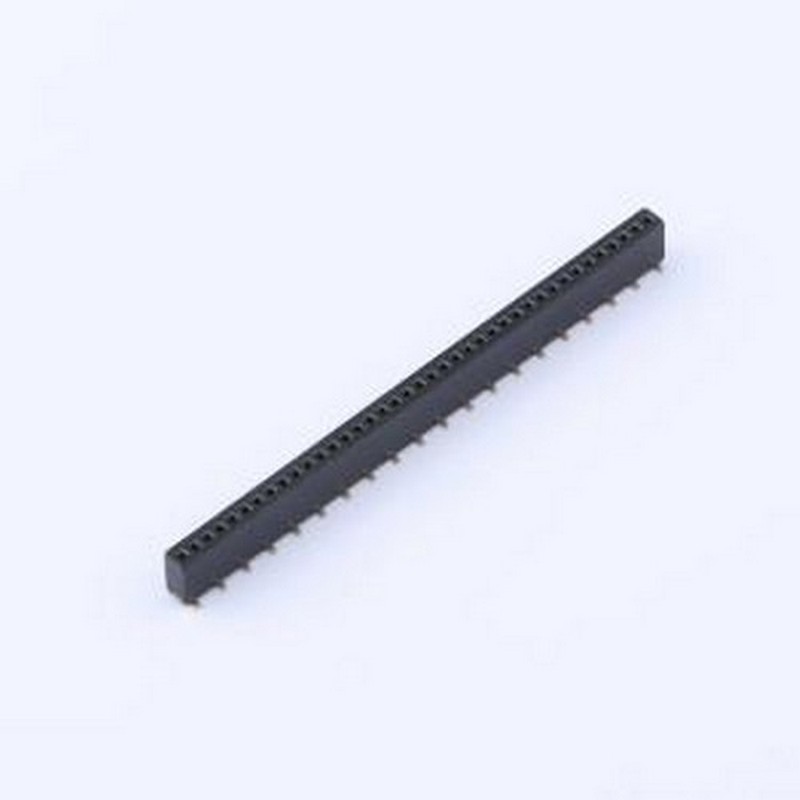 X1311FVS-39-C43D35R2 排母 间距:1.27mm 1x39P 立贴 SMD,P=1.27m