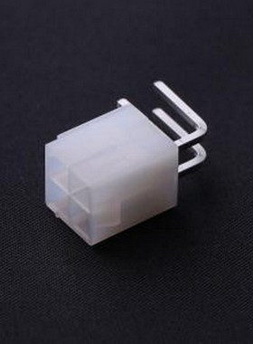 39301040 线对板针座 2x2P 间距:4.2mm 弯插 弯插,P=4.2mm