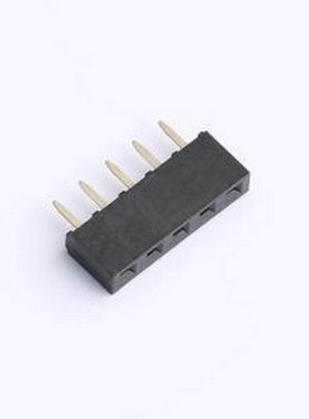 HC-PM254-5.0H-1x5PZ 排母 间距2.54mm 1x5Pin 直插 PC3.0 H5.0