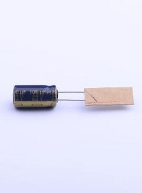 EEUFC1J101LJ 直插铝电解电容 100uF ±20% 63V 插件,D8xL15mm