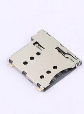 SMD-001-6P SIM卡连接器 自弹式 MicroSIM卡 卡座 SMD