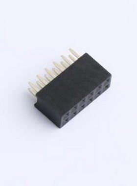 FH2.0-09-06PZS 线对板针座 2x6P 间距:2mm 直插 插件,P=2mm
