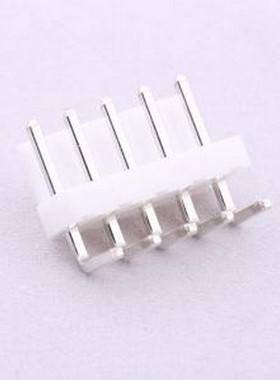 A3961WR-05P 线对板针座 间距:3.96mm 1x5P 白色 弯插,P=3.96mm