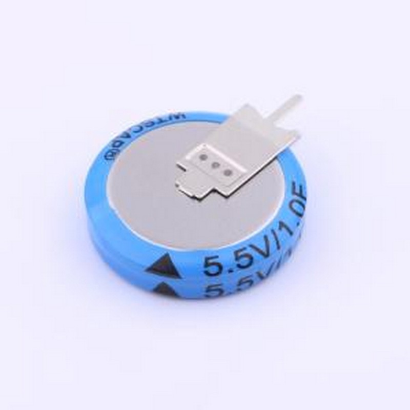 WTC5V51F00Z-0519V-85℃ 超级电容器 1F20%~+80% 5.5V 插件