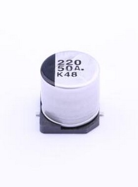 EEE1HA221P 贴片型铝电解电容 220uF ±20% 50V SMD,D10xL10.2mm
