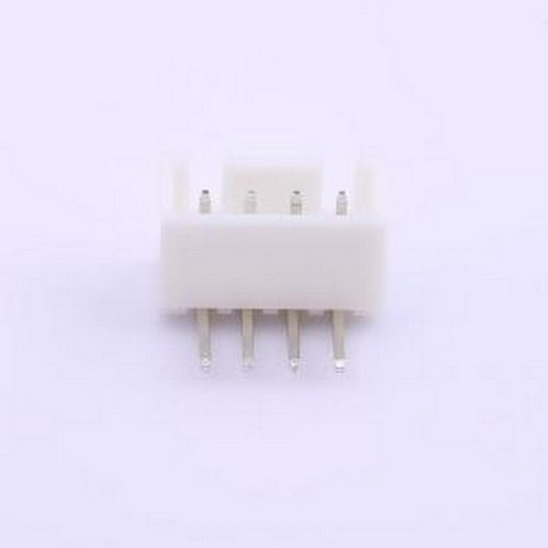 HX25035-4WAP 线对板针座 1x4P 间距:2.5mm 弯插 弯插,P=2.5mm