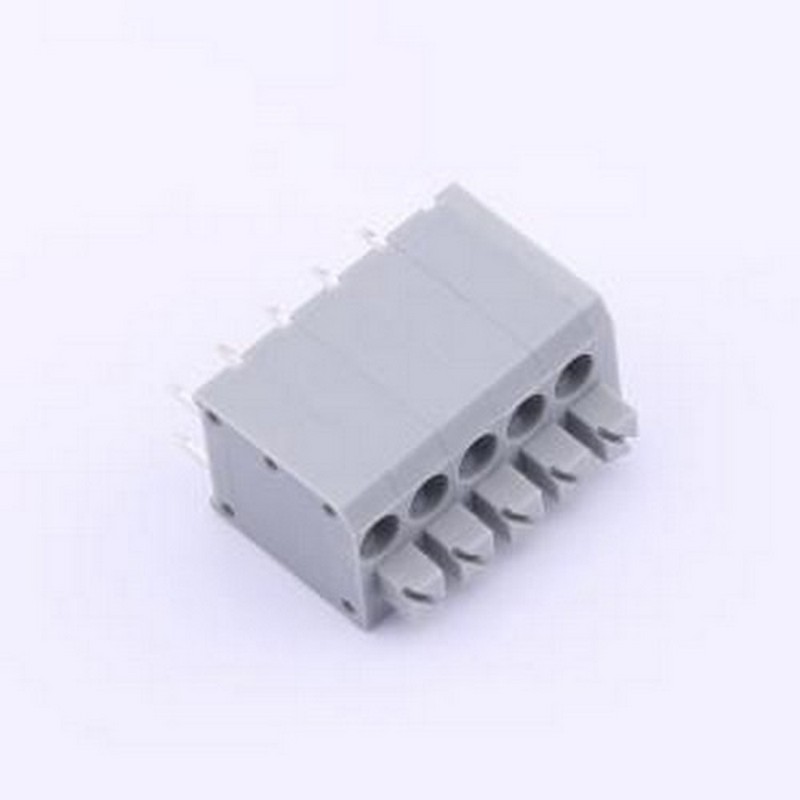 KF143-3.81-5P 弹簧式接线端子 KF143-3.81-5P 插件,P=3.81mm