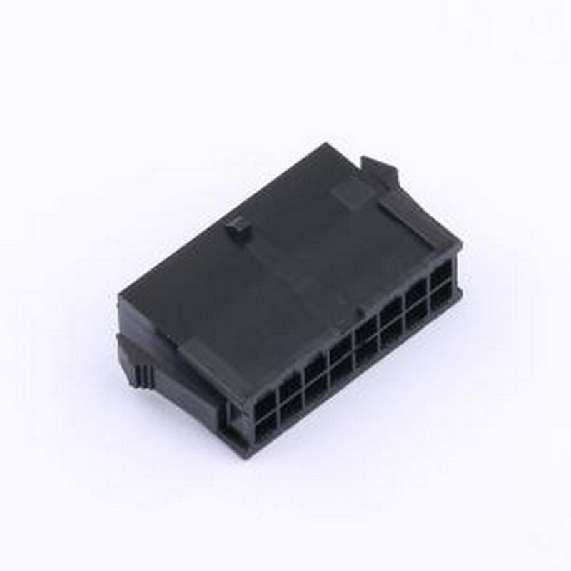XD-43020-2*8EY 胶壳(线对板/线对线) 2x8P 3mm P=3mm