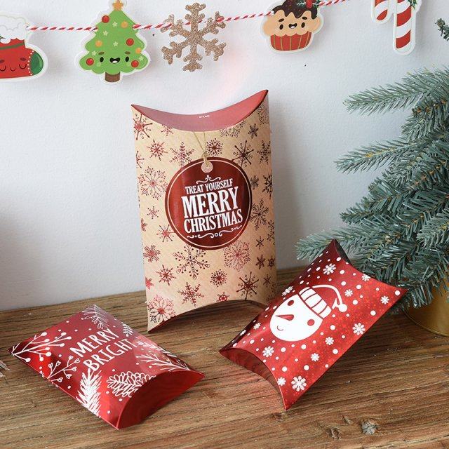 2/4pcs christmas candy boxes favour gift box for xmas party