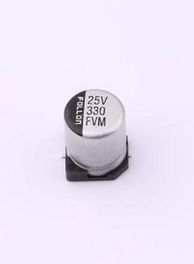 EFVM025ADA331M0677 贴片型铝电解电容 330uF ±20% 25V SMD,D6.3