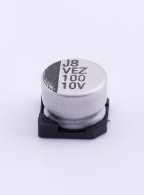 VEZ101M1ATR-0806 贴片型铝电解电容 100uF ±20% 10V SMD,D8xL6.