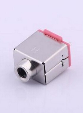 PJ-378-R 音频连接器(耳机) 3.5mm耳机座 粉红 插件