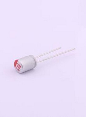 HS0J567M0608PC 固态电容 560uF ±20% 6.3V 插件,D6.3xL8mm