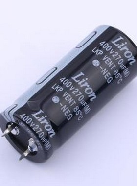 LKS2G271MP050K63B 牛角型电解电容 270uF ±20% 400V 插件,D22xL