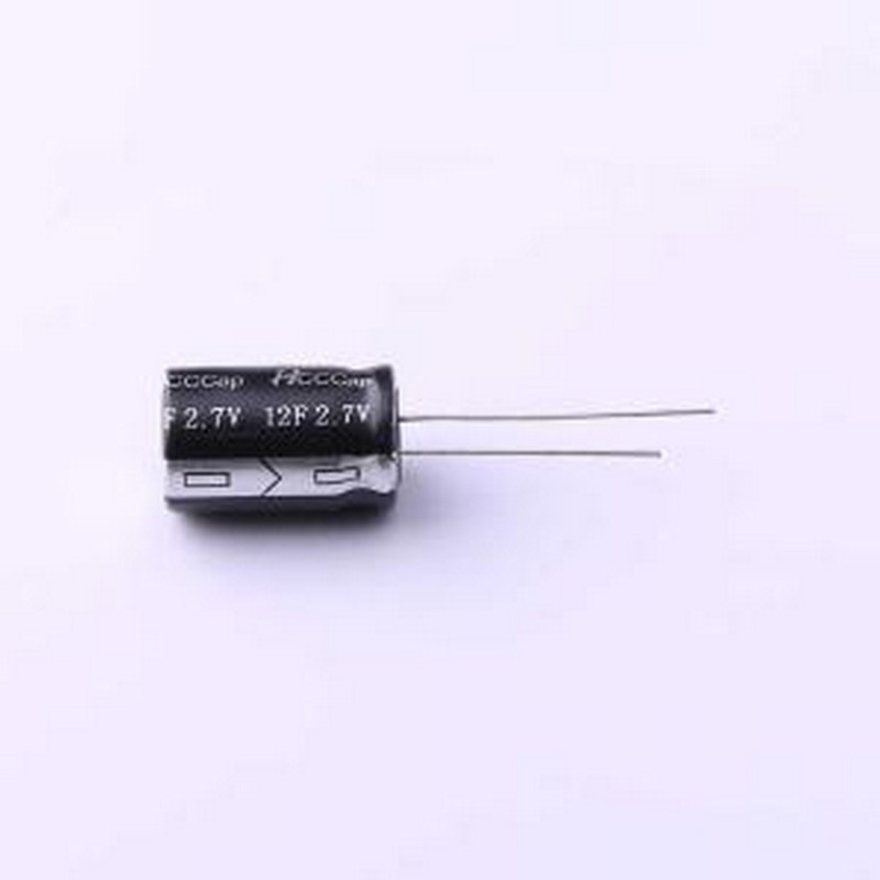 HCAP-C 2R7 126 超级电容器 12F10%~+30% 2.7V 插件,P=5mm