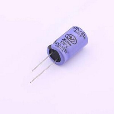 ECF1JM471K21OTPO 直插铝电解电容 470uF ±20% 63V 插件,D13xL21