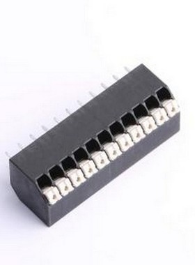 JL212S-35011B01 弹簧式接线端子 1x11P 3.5mm 每排P数:11 排数:1