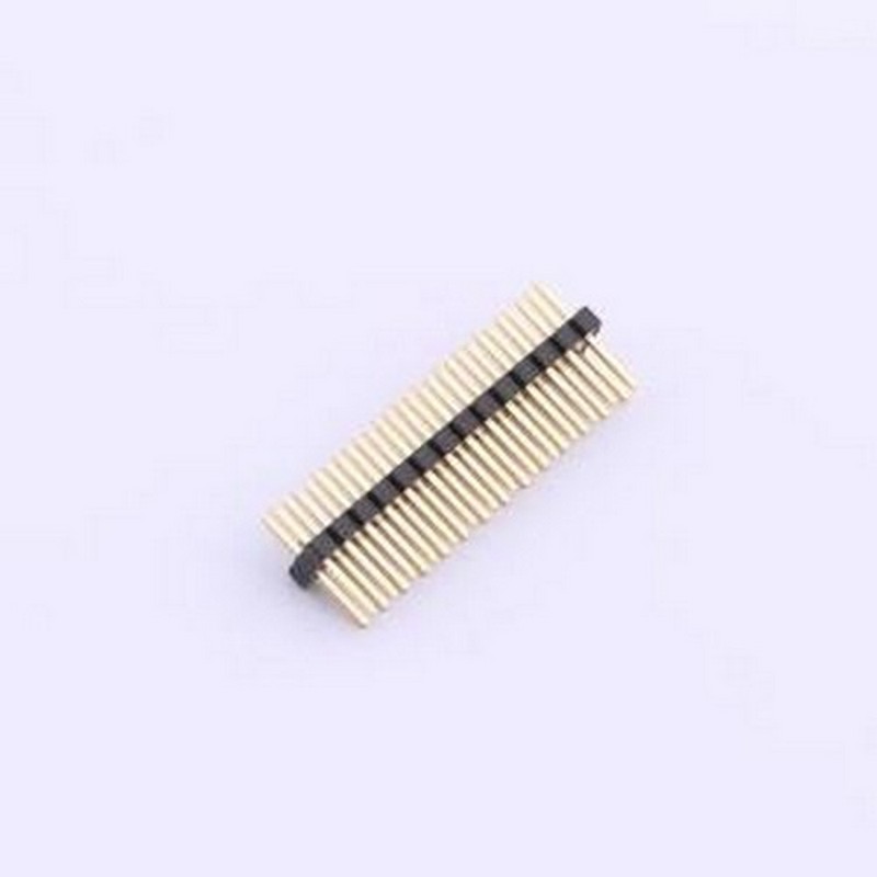 X1321WV-2x14J-C30D23 排针 2x14P 间距:1.27mm 方针 插件,P=1.27