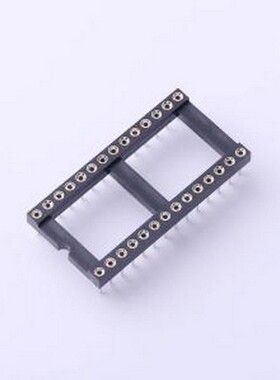 100-286-100-1001-00 IC/晶体管插座 间距2.54mm P数:28P 圆孔 DI