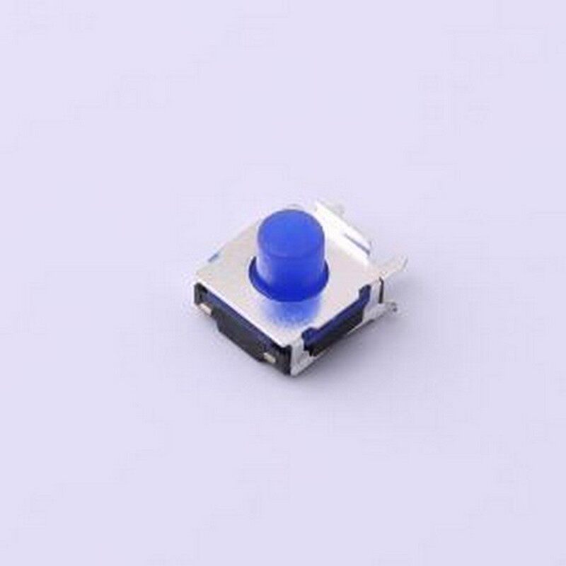 GT-TC127A-H052-L5 轻触开关 侧插防水轻触开关 硅胶蓝钮 180gf S