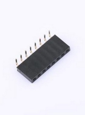 XDM254-1-08-W-8.5-G0 排母 1x8P 间距:2.54mm 弯插 弯插,P=2.54m
