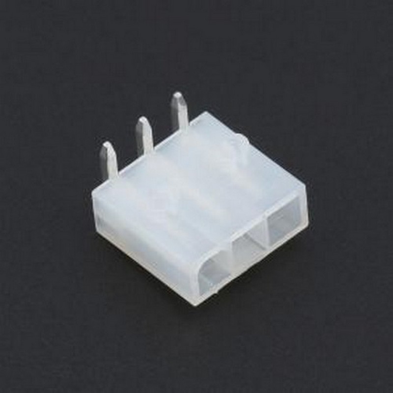 XD-5557-3AWD 线对板针座 1x3P 间距:4.2mm 弯插 弯插,P=4.2mm
