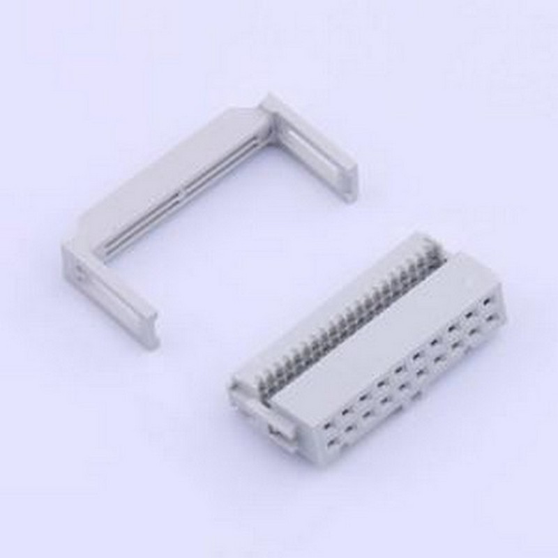 71600-020LF IDC刺破式连接器(牛角/简牛) 2.54mm 排数:2 两件套