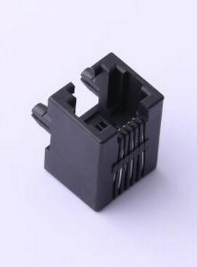 5301-6P6C 以太网连接器(RJ45 RJ11) 弯插 不带LED 插件