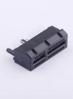 3183-10110P1T PCI/PCIe连接器 3183-10110P1T 黑色 插件,P=1mm