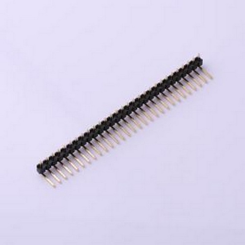 X6511WR-29H-C60D30R1 排针 1x29P 间距:2.54mm 方针 弯插,P=2.54