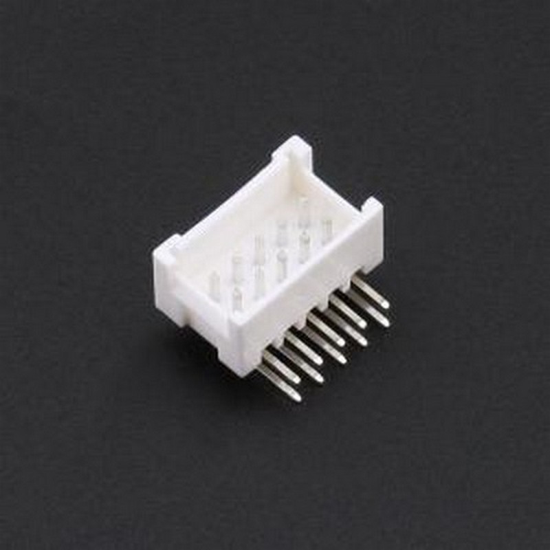 XHZ-10AW 线对板针座 2x5P 间距:2.5mm 弯插 弯插,P=2.5mm