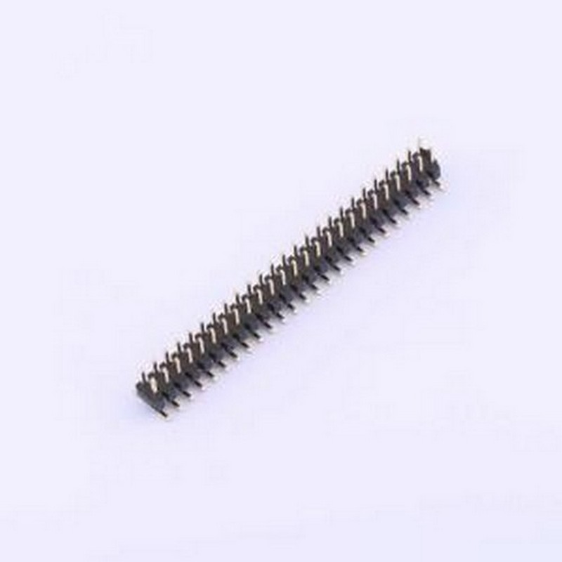 X4621WVS-2x25I-C40D64 排针 2x25P 间距:2mm 方针 SMD,P=2mm