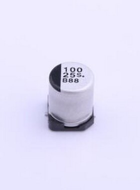 EEE1EA101XP 贴片型铝电解电容 100uF ±20% 25V SMD,D6.3xL7.7mm