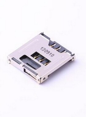 SIM-09A SIM卡连接器 拔插式 MicroSIM卡 卡座 SMD