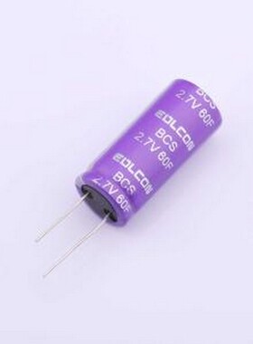 BCS2R7M606YS1840A2NP01 超级电容器 60F ±20% 2.7V 插件,P=7.5m
